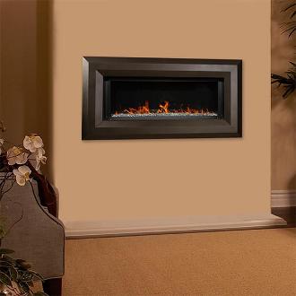 medium contemporary fireplace