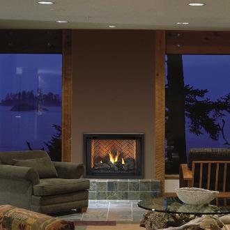 small indoor gas fireplace