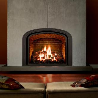 large indoor open fireplace