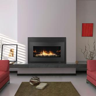 medium indoor fireplace