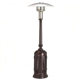 bronze portable gas heater