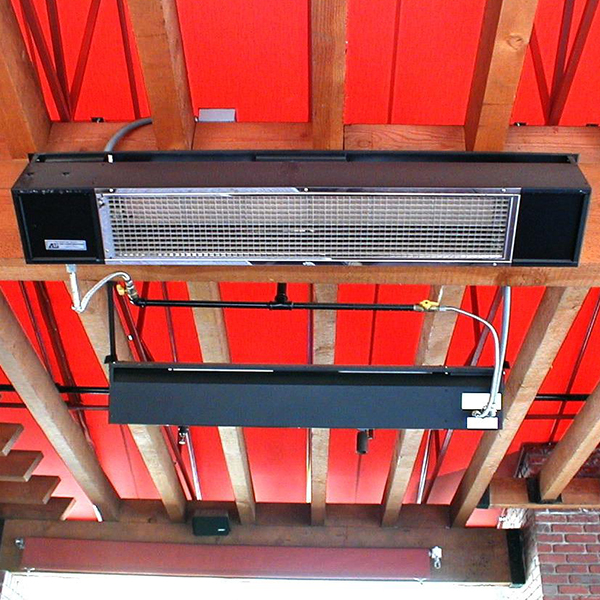 suspended sunpak gas heaters